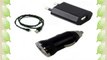 CARGADOR DOMÉSTICO USB DE COCHE CABLE DE DATOS 3 EN 1 OZZZO PARA SAMSUNG s7572 Galaxy Trend