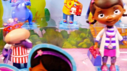 Video herunterladen: Disney Junior Doc McStuffins Play Doh Squeakers Lambie Stuffy Chilly Hallie Episode Figurines