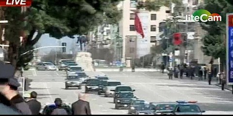 Sekretari amerikan i Shtetit mberrin ne Kryeministri, takim me Bushatin