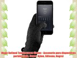 Mujjo Refined Touchscreen Gloves - Accesorio para dispositivos portátil (Tela Cuero Nylon Silicona