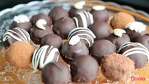 шоколадные конфеты с орехами и коньяком Rum Balls