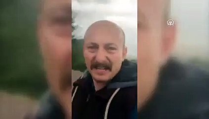 Ortağı ve Alacaklılarına Kızan Adam Aracını Uçurumdan Attı