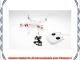 DJI Phantom 2 Dron Cuadrocóptero con Antena UAV con Montaje de Cámara de Acción Gimbal Zenmuse
