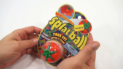 Splat Ball Fresh Tomato by Ja-Ru - Toss It and Watch It Splat!