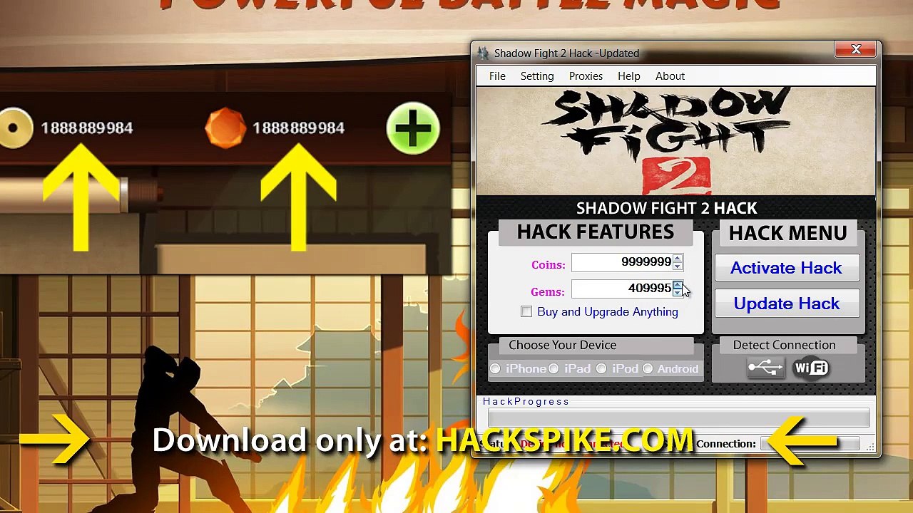 shadow fight
