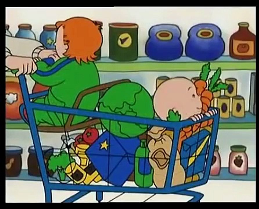 CAILLOU DECOUVRE LE MONDE