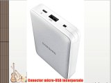 Samsung EB-PG850B - Batería externa para dispositivos móviles (Li-Ion 8400 mAh Micro USB) plateado