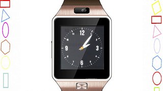 EasySMX Reloj Inteligente de Bluetooth 3.0 Smartwatch de 1.56 Pulgadas Soporta Tarjeta de SIM