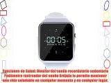 Levipower®X6  Smartwatch Pulsera NFC Con Pantalla Cámara Táctil para IOS Android Soporta SMI/TF