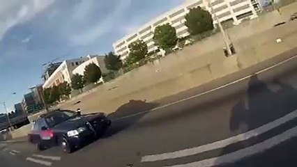 Crazy speed, made my heart race too with police