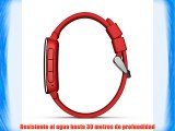 Pebble Time - Smartwatch (pantalla 1.25 Bluetooth ARM Cortex-M3) color rojo