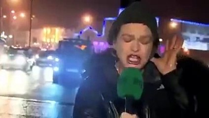 Etre journaliste  TV c'est pas donner a tout le monde .  Mdrrr