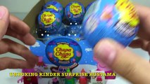 Свинка Пеппа Яйца Сюрпризы Чупа Чупс новая серия игрушек.Unboxing Surprise Eggs Peppa Pig New 2015