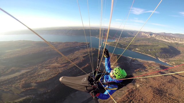 Parapente lac st croix haut verdon Vincent Ramond