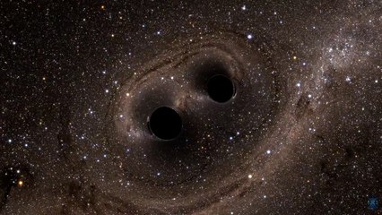 Two Black Holes Merge into One ( İki Kara Deliğin Birleşme Anı Görüntüleri )