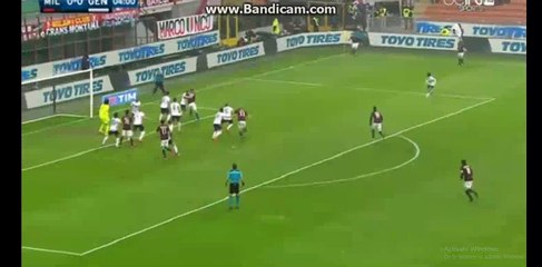 Half Time Goals Milan 1-0 Genoa 14-02-2016