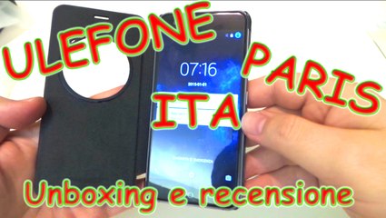 Ulefone Paris 4g recensione ita unboxing