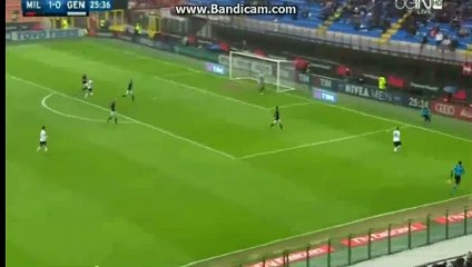 NIANG  SUPER  SKILLS  1-0  MILAN  VS  GENOVA 14-02-2016