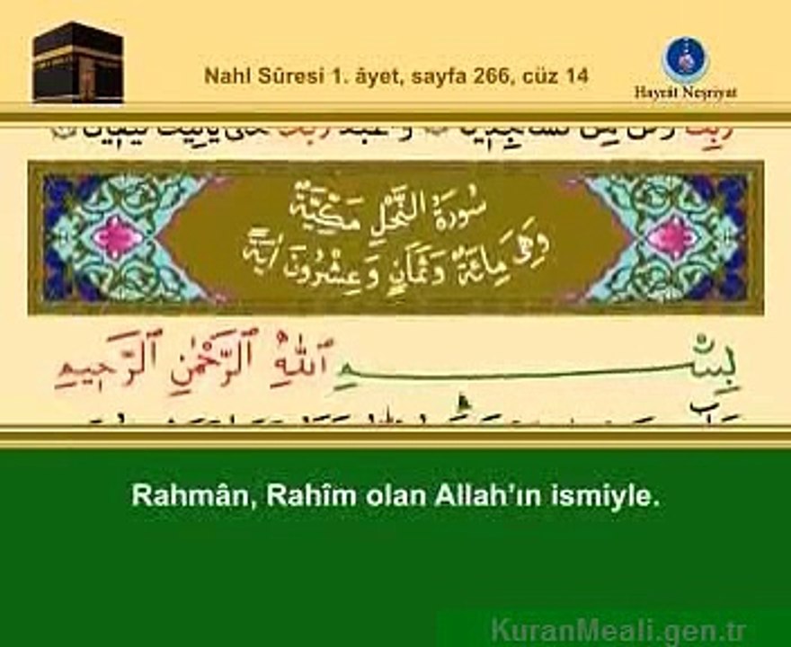 Nahl Suresi