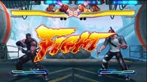 Street Fighter x Tekken ~ Raven/Rolento {Prophecie} vs Cole/Ryu {Joeykunri}
