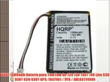 HQRP 1300mAh Batería para TomTom Go 720 730 730T 740 Live 930 930T 630 630T GPS 1697461 / VF8