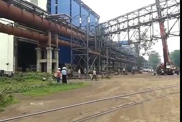 Effondrement d'une grue en Inde