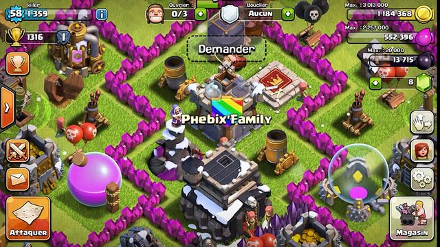 Clash Of Clans Clan Abonné (Spécial 140 abonné)