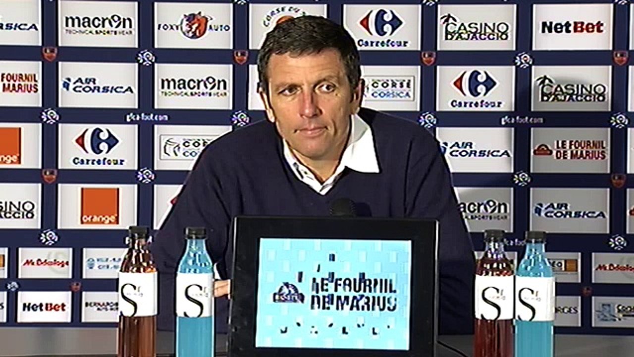 Gazélec Ajaccio 2-3 ESTAC Troyes : les réactions de T. Laurey & M. Bradja