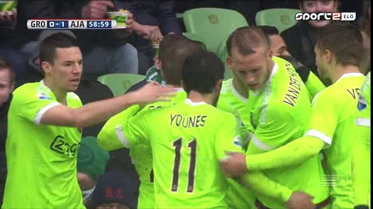 Anwar El-Ghazi Goal HD - Groningen 0-1 Ajax - 14-02-2016