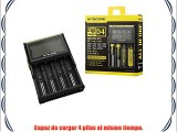 Genérico 2015 New Version Compatible With And Identifies Li-ion Nitecore D4 Charger 18650 17670
