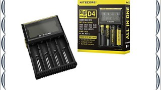 Genérico 2015 New Version Compatible With And Identifies Li-ion Nitecore D4 Charger 18650 17670