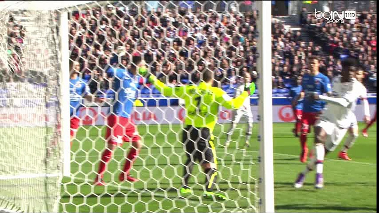 Samuel Umtiti Goal HD - Lyon 1-0 Caen - 14-02-2016