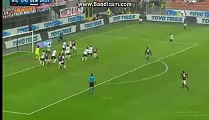 Milan 1-0 Genoa Half Time HIGHLIGHTS SERIE A 14.02.2016 HD