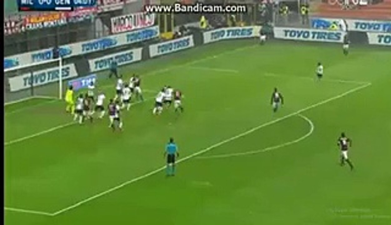 Milan 1-0 Genoa Half Time HIGHLIGHTS SERIE A 14.02.2016 HD