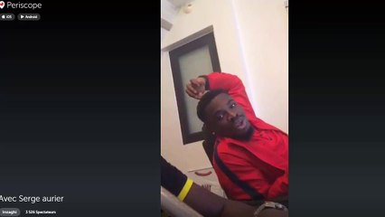 Serge Aurier insults Laurent Blanc on Periscope