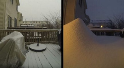 This Blizzard Timelapse Really Helps You Comprehend That Massive Snowstorm