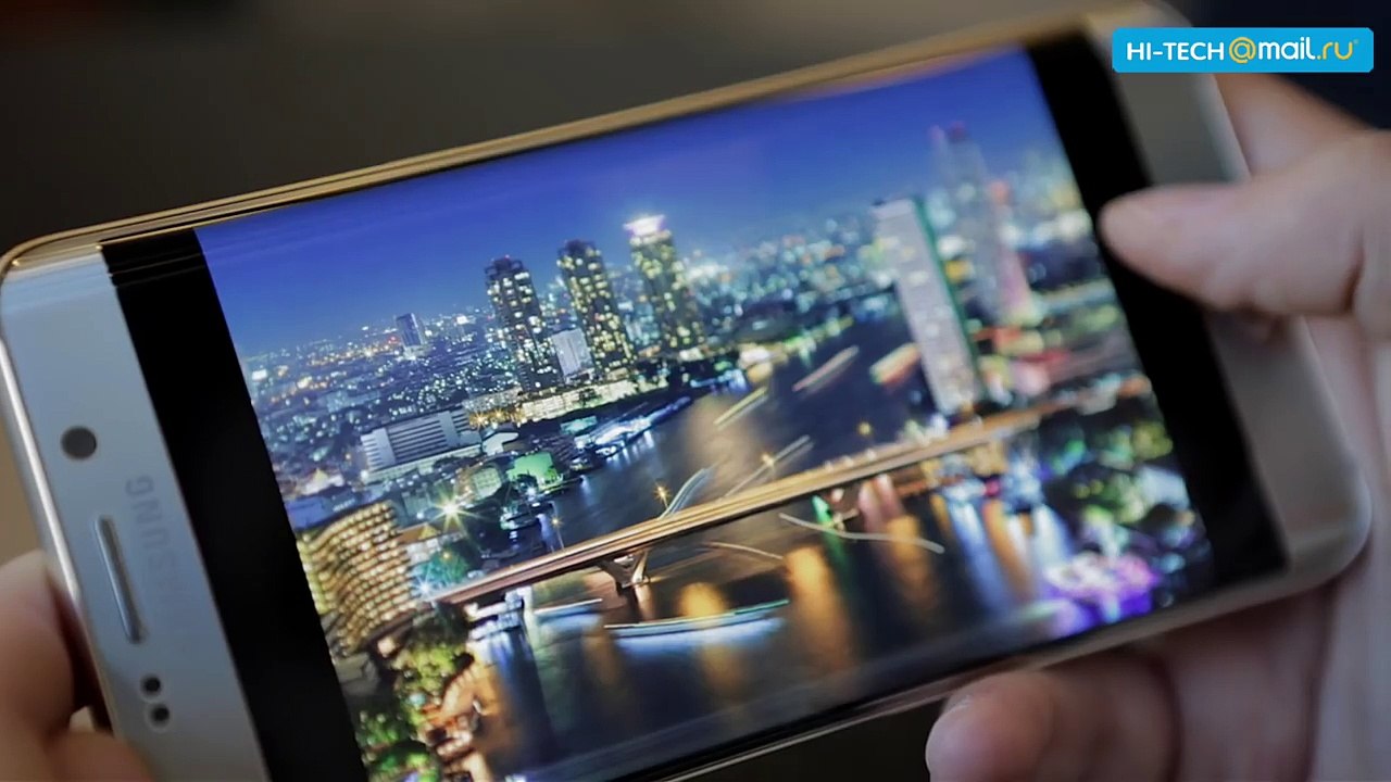 Обзор Samsung Galaxy S6 edge+. Огромный смартфон с изогнутым экраном.