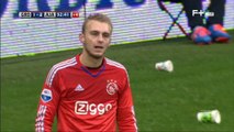 1-2 Danny Hoesen Goal Holland  Eredivisie - 14.02.2016, FC Groningen 1-2 AFC Ajax