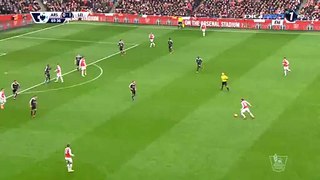 Theo Walcott Goal HD - Arsenal 1-1 Leicester - 14-02-2016