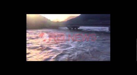 Moti i keq, Reshje të dendura shiu, hapen portat e HEC-it të Ulzës dhe Shkopetit