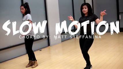 Trey Songz- Slow Motion Dance Cover (Choreo by Matt Steffanina)