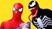 Spiderman vs Venom in Real Life! Grocery Shopping and Superhero Fights and Fun! (1080p)