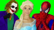 Spiderman vs Venom vs Frozen Elsa vs batman vs Joker in Real Life - Superheroes Life Trailer (1080p)