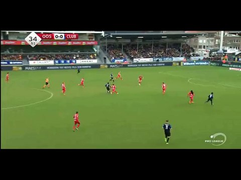 Goal Lior Rafaelov - Oostende 0-1 Club Brugge (14.02.2016) Belgium - Pro League