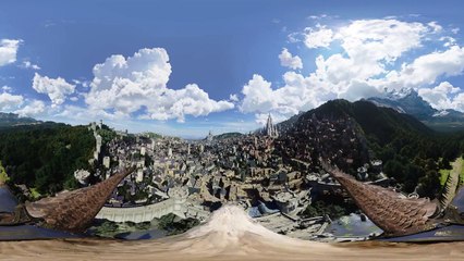 Видео 360° - Warcraft- Небо Азерота
