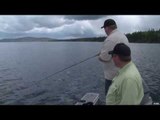 Shallow Lake Trout Fishing