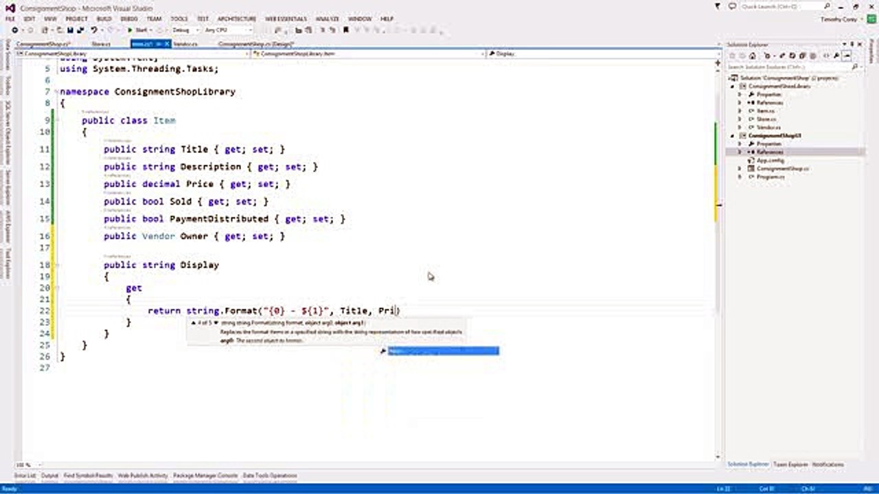 Creating a C# Application_clip14