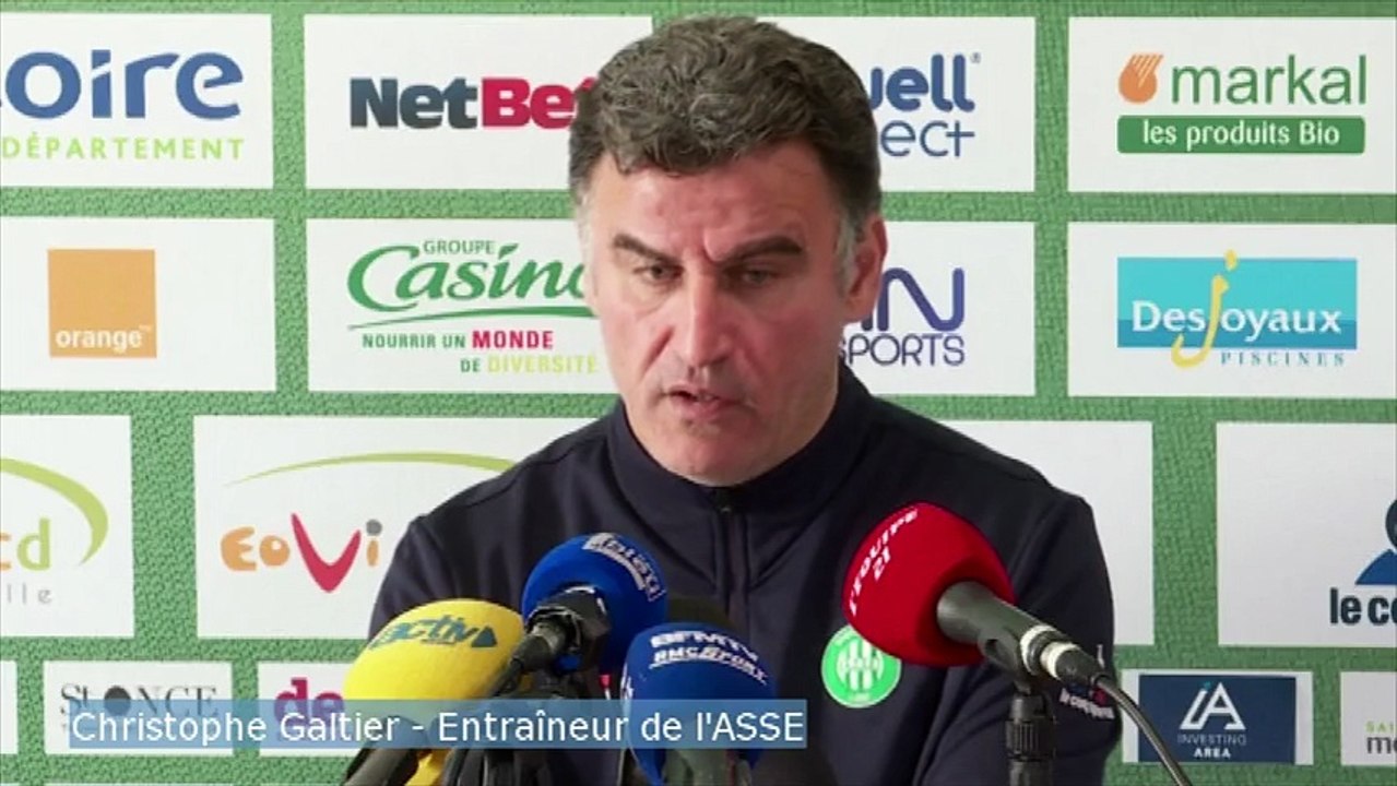 Galtier/ASSE: « Contre Monaco, nous jouons un match de Coupe d'Europe»