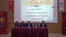 Kayseri Elitaş, AK Parti İl Danışma Toplantısına Katıldı