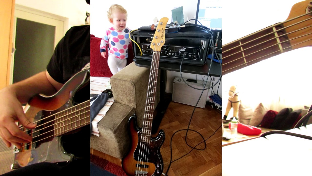 Mueva Los Huesos - Bass Cover